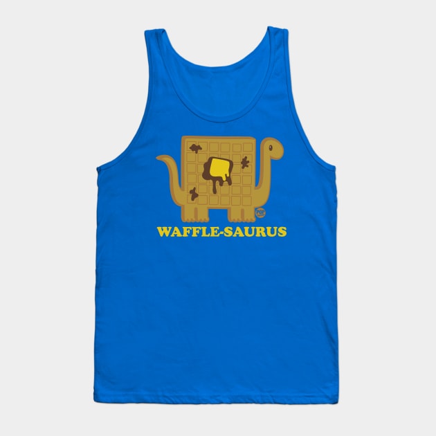 WAFFLE DINO Tank Top by toddgoldmanart